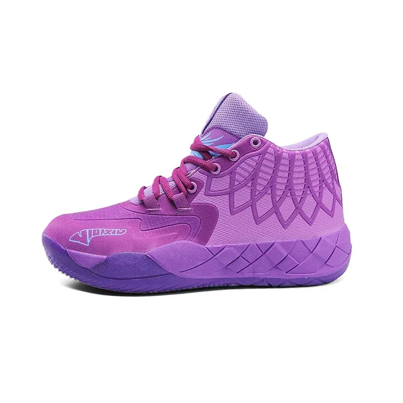 New Brand Basketball Shoes Men Mandarin Duck Red Green Sneakers Breathable Sport Boots Training Athletic Trainers Basket Shoes