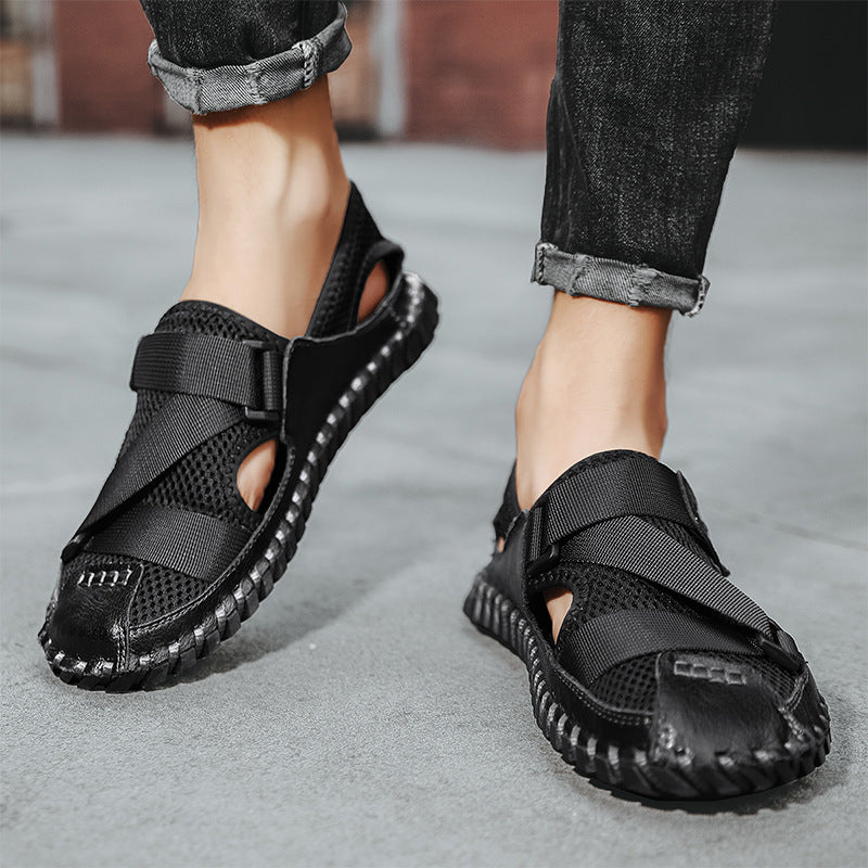 Men's Genuine leather Sandals - comfort & Style