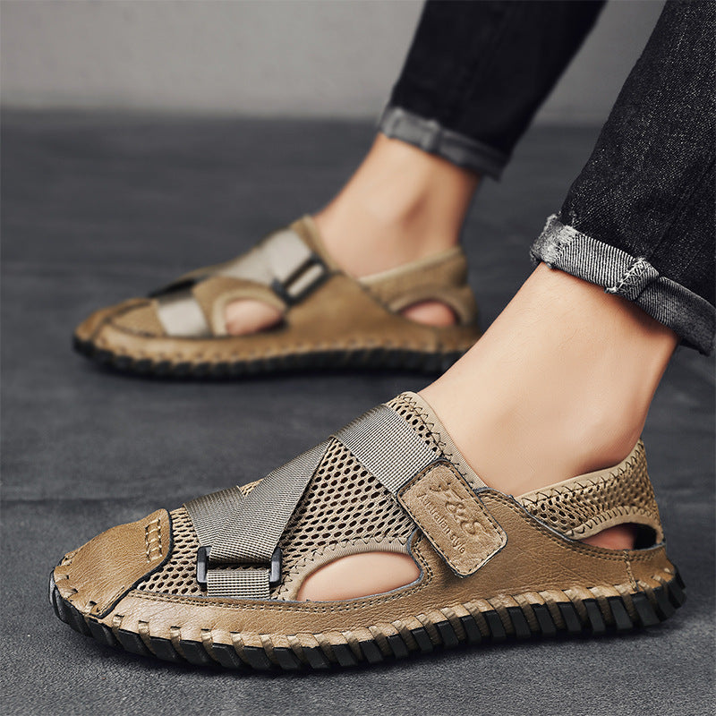 Men's Genuine leather Sandals - comfort & Style