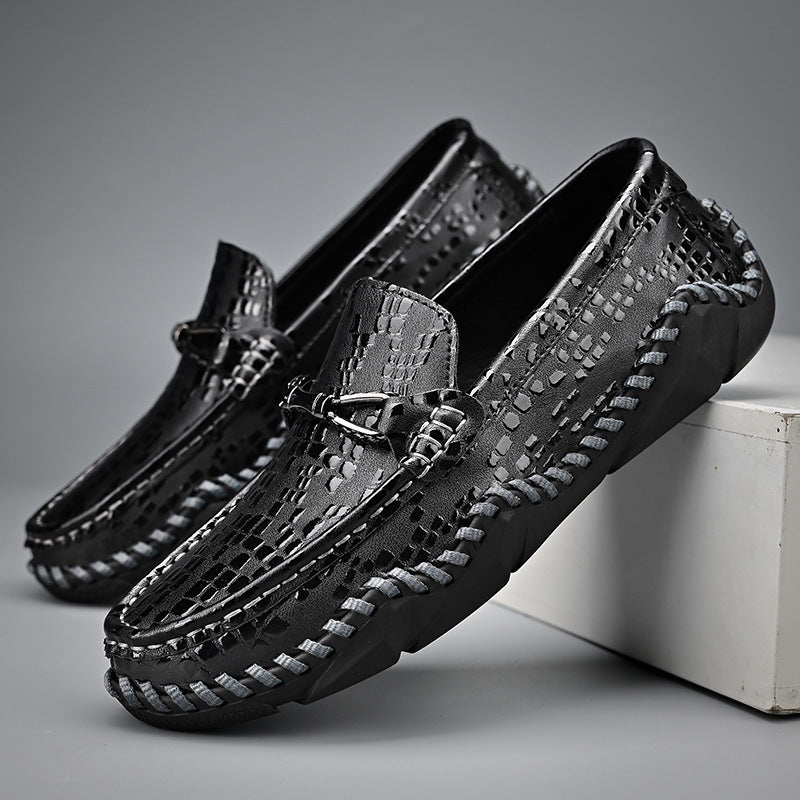 Men's Genuine Leather Sandals-Confort & Style