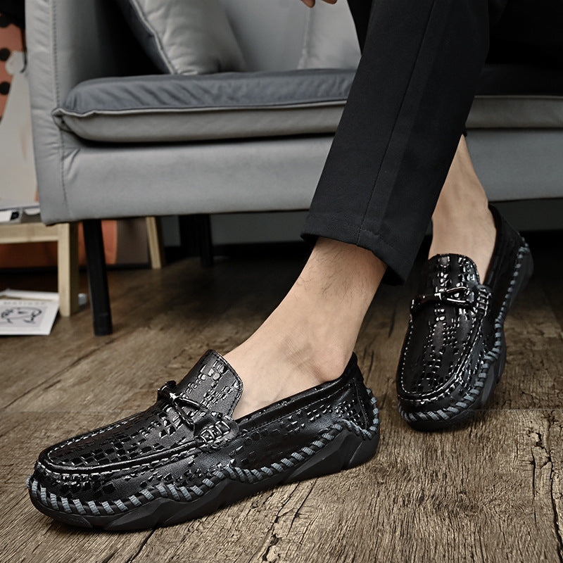 Men's Genuine Leather Sandals-Confort & Style