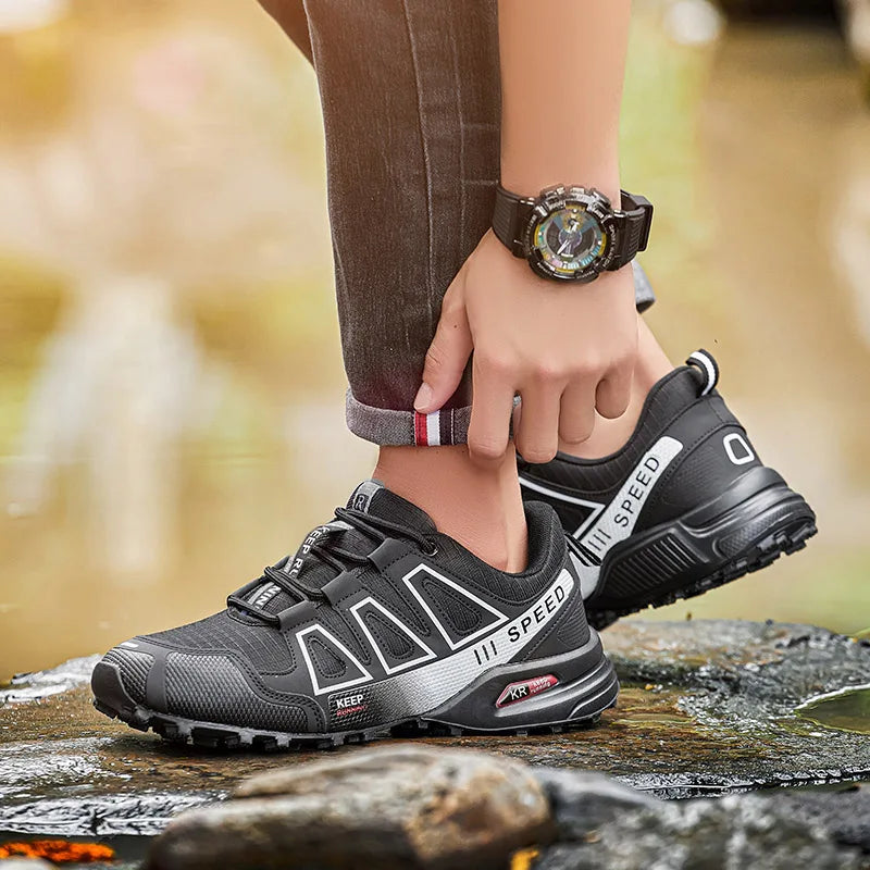 Men’s Lightweight Hiking shoes-Non-slip outdoor Sneakers