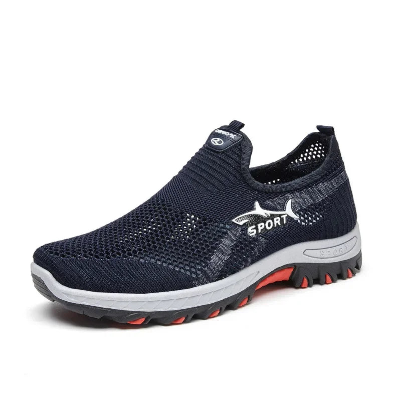 Men’s Breathable Hiking Sneakers-Lightweight Air Mesh walking Shoes