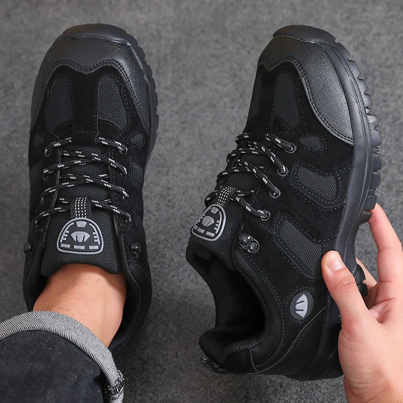 Men’s waterproof Hiking shoes-Lightweight Anti-Slip Outdoor Sneakers