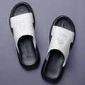 Men’s Genuine Leather slide sandals