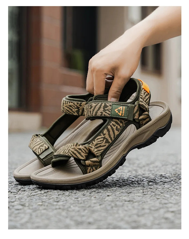 Men’s Hiking Sport Sandals-Lightweight Breathable Walking Sandals