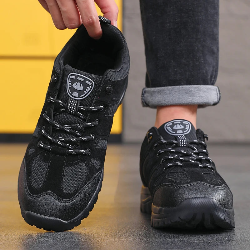 Men’s waterproof Hiking shoes-Lightweight Anti-Slip Outdoor Sneakers