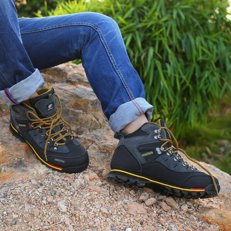 Men’s outdoor Hiking Boots- Non-slip Mountain Shoes