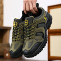 Outdoor Hiking Shoes for Men Anti Slip Wear-resistant Hiking Sneakers Comfortable Breathable Durable Camping Mens Shoes
