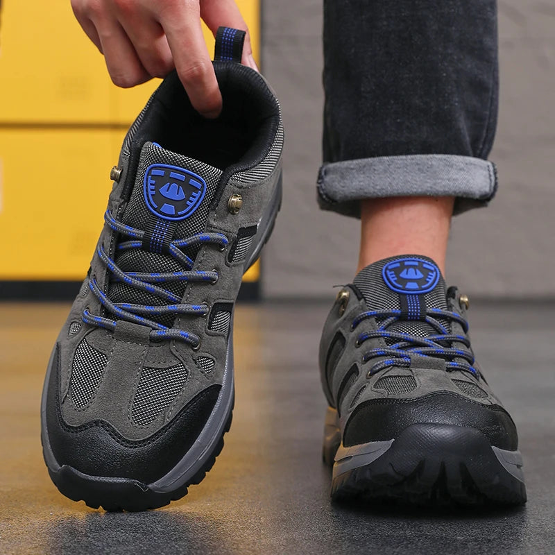 Men’s waterproof Hiking shoes-Lightweight Anti-Slip Outdoor Sneakers